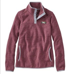 L.L. Bean xsmall women’s sweater fleece pullover